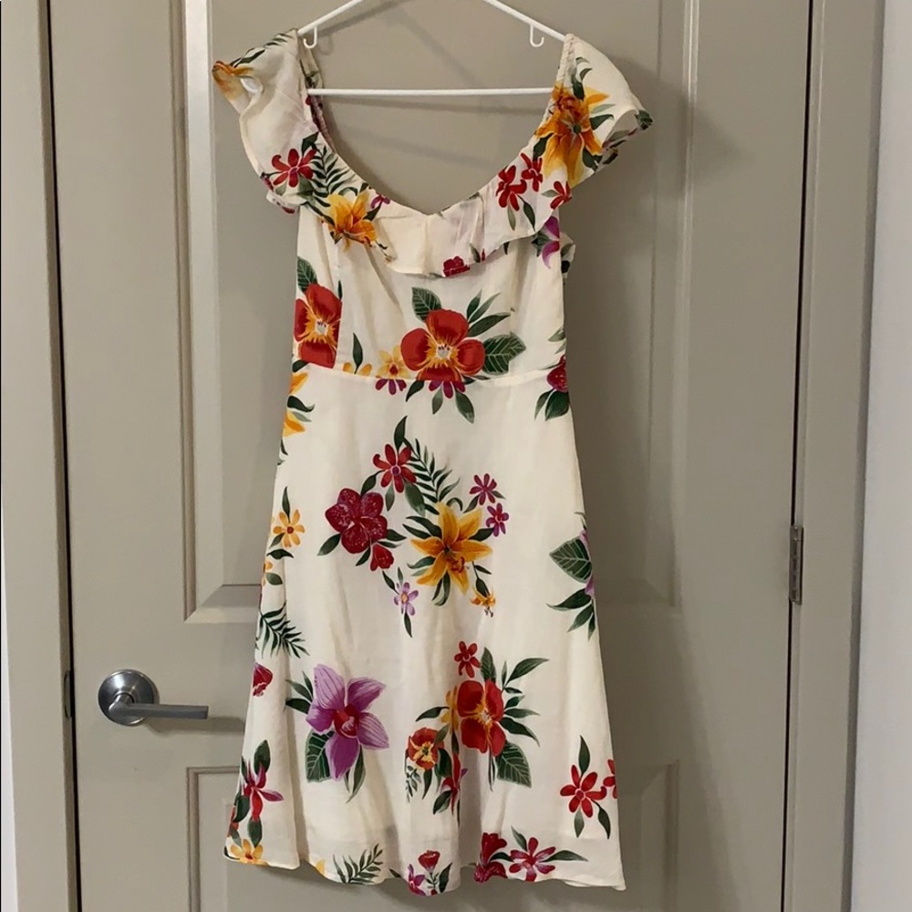 Floral printed dress
